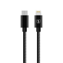 Cavo da USB-C a Lightning da 20 W, 0,25 m - Nero