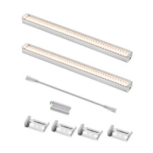 2Pcs LED Plant Growth Lamps Grow Lights for Indoor Plants 25W Plant Lights for Seed Starting Seedlings A EU Plug