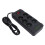F33U 2500W multiprise, 23,7  10,5  3,6 cm, Noir 1