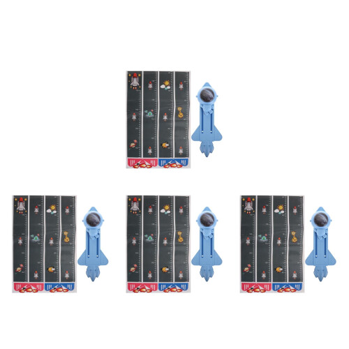 4Pièces Tracker Saut Haut Enfant Plastique 2