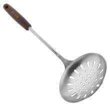 1 Set Schaumlöffel zum Kochen, wiederverwendbares Edelstahl-Küchenutensil, 30 cm lang