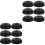 12Pcs Black Desk Flag Stands Plastic Mini Holders for Small Flags 5