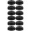 12Pcs Black Desk Flag Stands Plastic Mini Holders for Small Flags 7