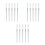 15Pcs Silver Metal Nail Files Double Sided Buffer for Nail Art Use 4