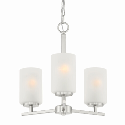 Πολυέλαιος Carmine Brushed Nickel3Light, D239M-3CH-BN