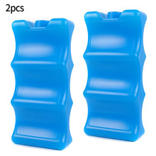 ACDANC2Pcs Pack de glace réutilisable pour canettes de bière et aliments et boissons