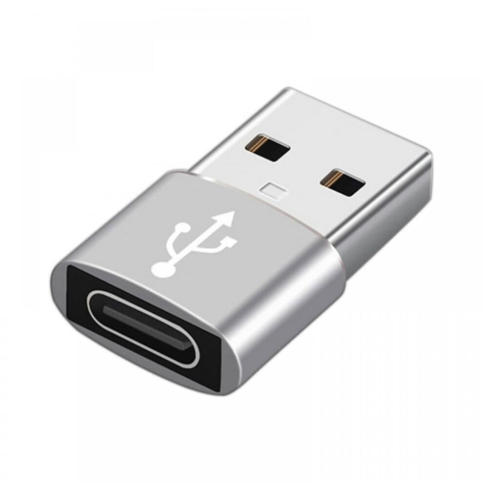 Mini Usb-C To Usb-A 3.1 Adapter, Fast Charging & Data Sync, Otg Compatible, Pc/Charger Support 9058772135353