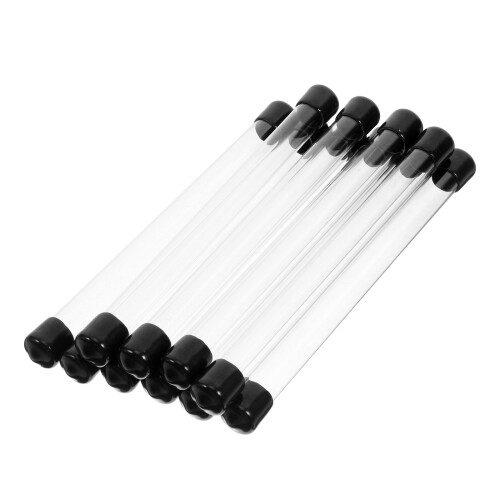 20Pièces Petits Tubes En Clair Pour Stockage Expériences 2
