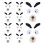 50Ensembles Costume Accessoires Peluche Doux Pour DIY 2