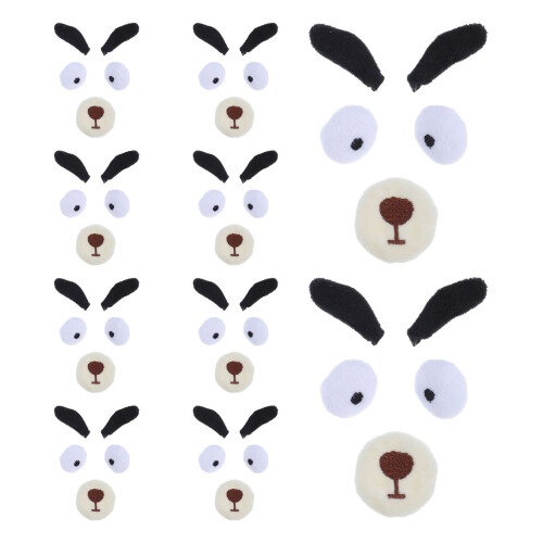 50Ensembles Costume Accessoires Peluche Doux Pour DIY 1