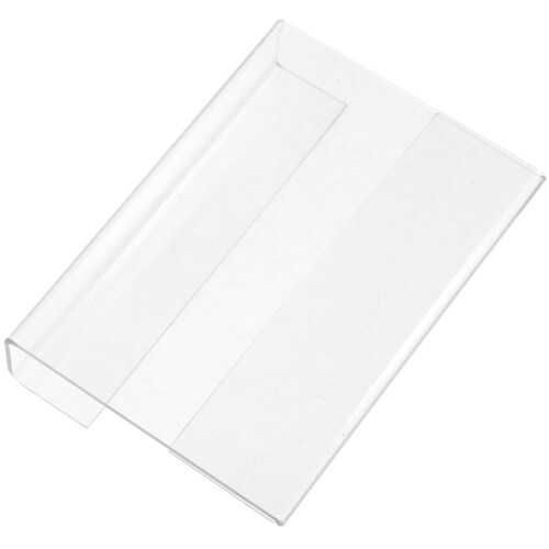 2Stk Acryl Namensschild Halter Transparent Moderner Büro-Kartenständer 2