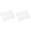 2Stk Acryl Namensschild Halter Transparent Moderner Büro-Kartenständer 4