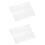 2Stk Acryl Namensschild Halter Transparent Moderner Büro-Kartenständer 7