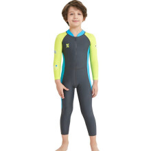 Kids One Piece Long Sleeve Swimsuit Diving Suit for Boys Girls