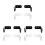 6Paires Organiseur Mural Bâtons Baseball Durable Polyvalent 6