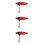 3Pièces Clé Ajustement Crampons Golf 4