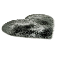 Imitation Sheepskin Rug 12''x16'' Faux Fur Sheepskin Rug for Living Room Fluffy Washable Rugs for Bedroom Luxury Room Decor Furry Rugs