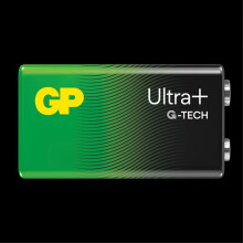 Bateria alcalina GP Ultra Plus de 9V, 1604AUP/6LF22, pacote com 1