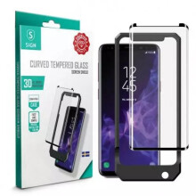 Protecteur d'écran en verre trempé 3D pour Galaxy Note 20 incl. Cadre de montage