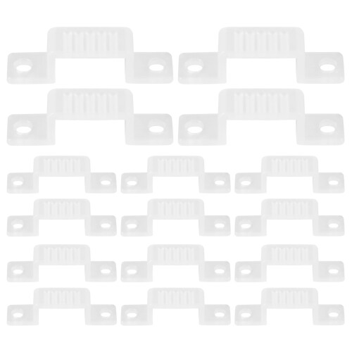 300Pièces Clips De Montage Transparents Pour LED Maison