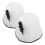 8Pcs White Felt Sauna Hats Soft Comfortable Caps for Spa 2
