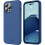 Coque en silicone liquide pour iPhone 14 Pro Max - Bleu mer 1