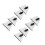 8Pcs White Felt Sauna Hats Soft Comfortable Caps for Spa 5