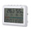 Innenthermometer-Uhr -10 C bis +50 C Grün 1