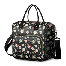 Boîte à lunch isotherme et étanche Pioneer Flower à motif floral pour femme, idéale pour le travail, la plage, les voyages, les pique-niques et