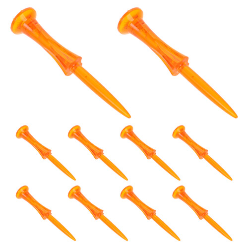 30Pièces Tees Orange Pour Golf Adaptés Aux Passionnés 1