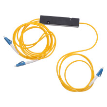 4Pcs Optical Splitter with Lc Fiber Connectors for Setup