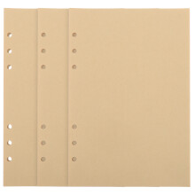 A5 Kraft Blanches Recharge Pour Planner