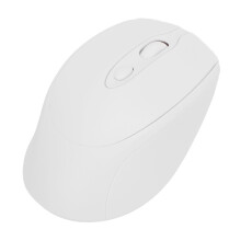 Weiße kompakte Dual-Modus-Maus 500mAh 800/1200/1600