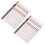 Pochoirs Sourcils Marron Papier Imperméables Pour 1