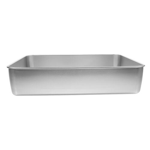 Rektangulär bakform i rostfritt stål, 1-pack, 11,2x8,8x