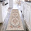 Vaskbart Boho Vintage Løbertæppe Ginger Grey 6x2,4 m 1