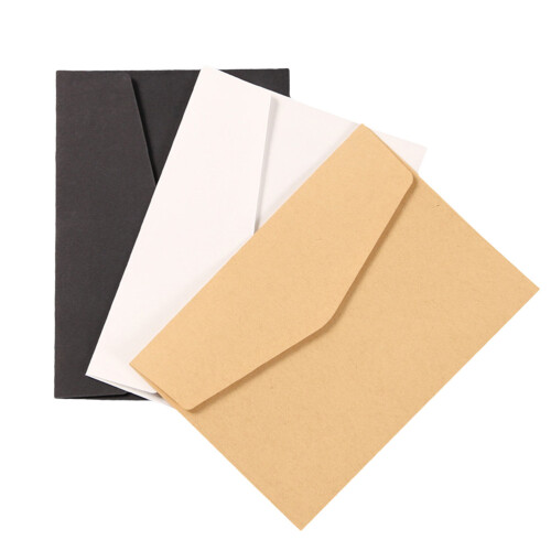 72Pcs Assorted Color Writing Letter Kraft Paper Envelopes