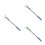 3Pièces Tringles Suspendues Acier Ajustables Pour Placard 3