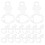 120Pcs Durable Acrylic Embroidery Thread Bobbins Cross Stitch Holder 1