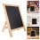 Vertical Wood Chalkboard Sign for Tables Black Message Board 11