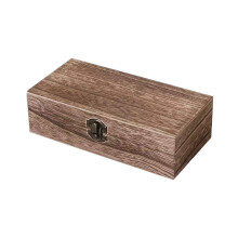 Aufbewahrungsbox aus Holz, Erinnerungsbox, leere kleine Organizer-Souvenirbox, Holzbox für Bastelarbeiten, für DIY-Liebhaber, Schmuckbastel-Hobbys,