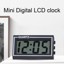 Universelle elektronische Digitaluhr mit LCD-Bildschirm und ABS-Abdeckung für das Armaturenbrett
