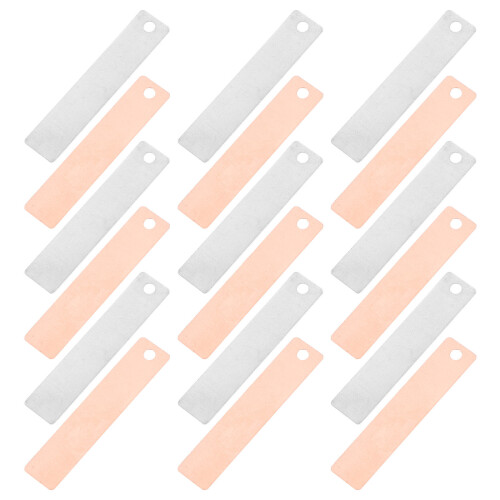 2Ensembles Cuivre Zinc Électrode Colorées Usage