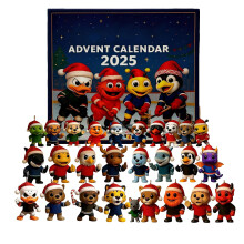 NHL-Weihnachts-Adventskalender, 24-teiliges Set mit Sammlerornamenten