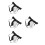 4Sets Cotton Boxing Groin Protector Men Elastic Athletic Cup for Mma 9