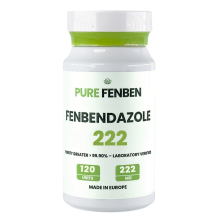 Fenbendazol (Fenben) 222 mg | >99,90 % Reinheit | Laborgeprüft | 120 Einheiten