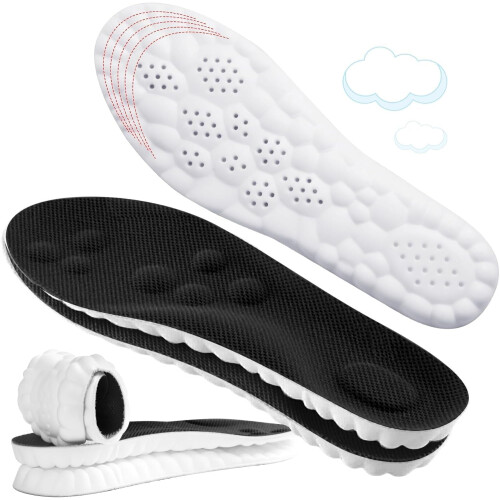 Άνετοι πάτοι 4D Cloud-Like για άνδρες – Memory Foam, εφαρμόζουν εύκολα, υποστηρίζουν την
