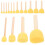 80St Rond Schilder Borstels Met Handvat - Kinderen Creatief Set 1