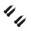 4Pièces Embouts Trekking Bâtons Pointe Acier Tungstène 9