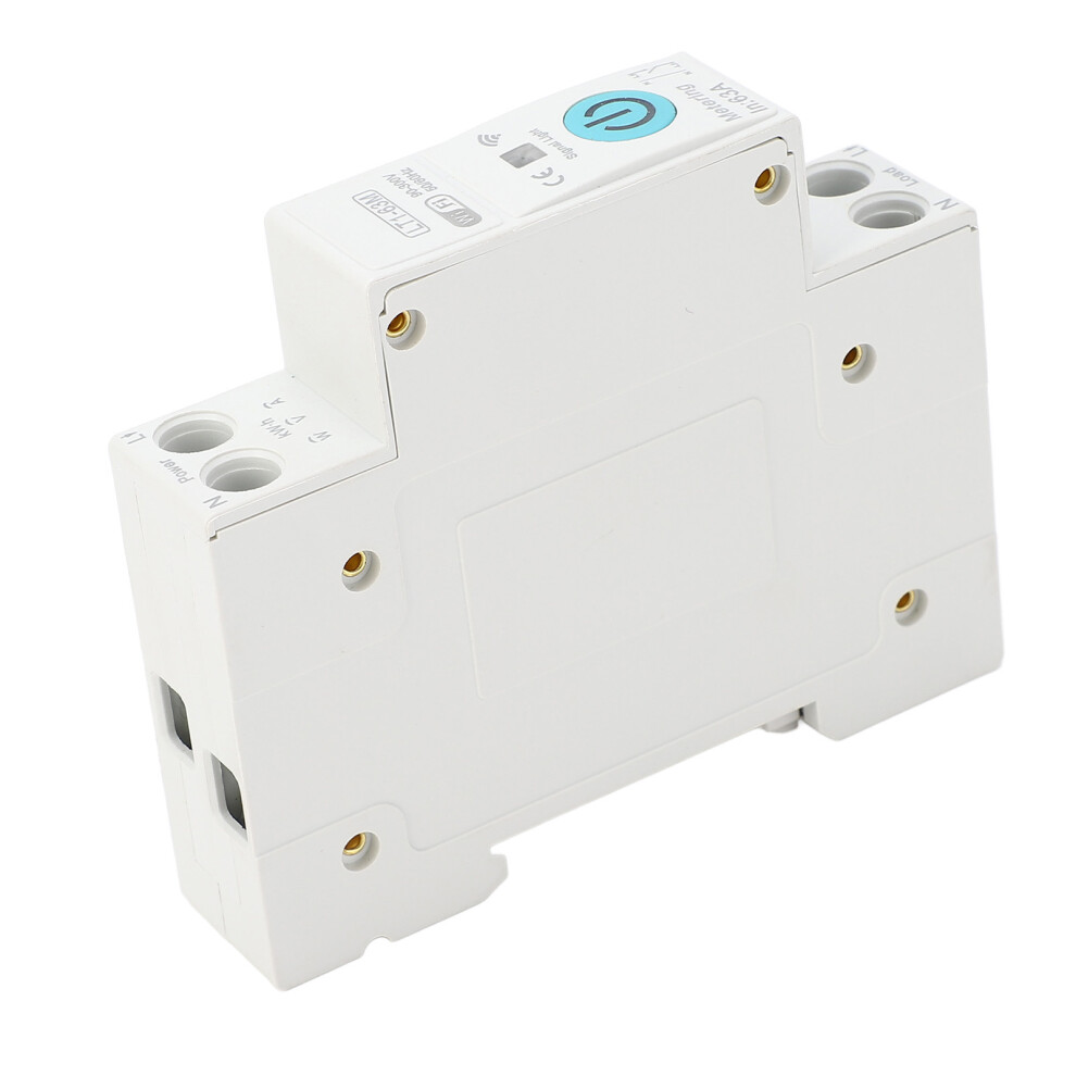 Single Phase Wifi Circuit Breaker 63A 90V-300V Din Rail Control 9421384645655
